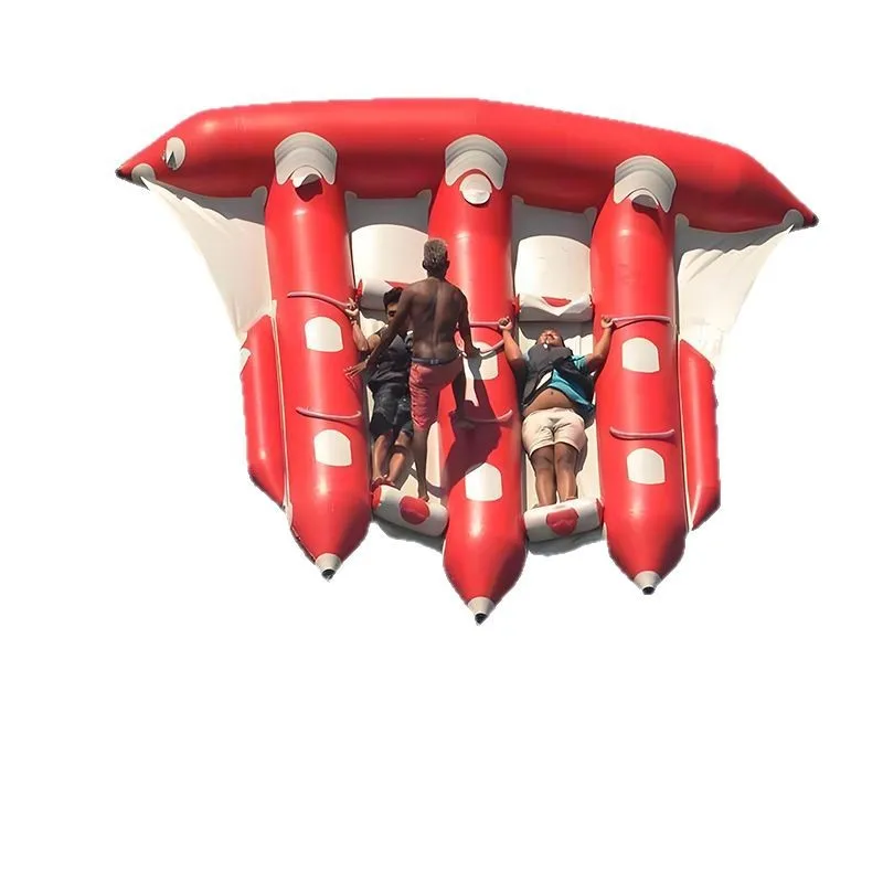 Inflatable Water Flying Fish Sea Motorboat Surfing Amusement Water Inflatable Banana
Inflatable Water Flying Fish Sea Motorboat Surfing Amusement Water Inflatable Banana