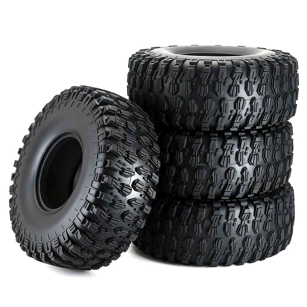 4PCS 120*47mm 1.9" Rubber All Terrain Wheel Tires for 1:10 RC Rock Crawler Car TRX4 Axial SCX10 Redcat Gen8
4PCS 120*47mm 1.9" Rubber All Terrain Wheel Tires for 1:10 RC Rock Crawler Car TRX4 Axial SCX10 Redcat Gen8