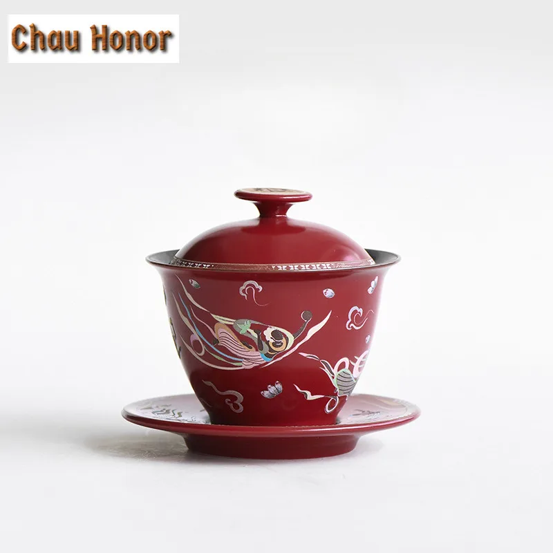 110 мл Dunhuang Apsaras Красная грубая керамика Gaiwan Zen Чайная подставка Чайная чаша с крышкой Набор крышек Чайная крышка Чаша Чайный набор Посуда для напитков
110 мл Dunhuang Apsaras Красная грубая керамика Gaiwan Zen Чайная подставка Чайная чаша с крышкой Набор крышек Чайная крышка Чаша Чайный набор Посуда для напитков