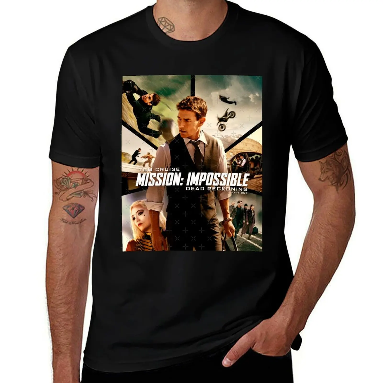 Mission Impossible 2023 Poster T-Shirt cotton t shirts man 100% man graphic t shirt
Mission Impossible 2023 Poster T-Shirt cotton t shirts man 100% man graphic t shirt