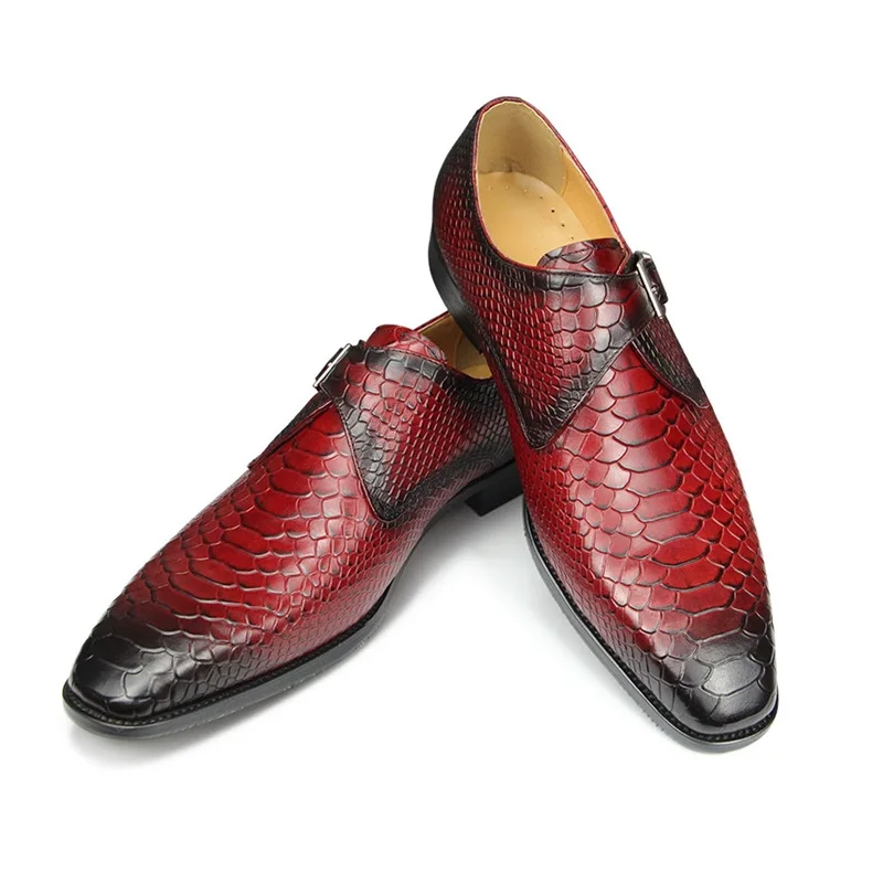 Fashion Wedding Shoe Snake Design Printing Loafers Zapatos Hombre Elegant Office Casual Metal Buckle Male Wear Rubber Bottom Red
Fashion Wedding Shoe Snake Design Printing Loafers Zapatos Hombre Elegant Office Casual Metal Buckle Male Wear Rubber Bottom Red