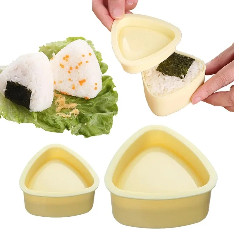 Triangles Sushi Mold Onion Rice Ball Food Press Japanese Bento Kitchen Gadget Set Onigiri Maker Frame Kit Tools Gadgets Dining
Triangles Sushi Mold Onion Rice Ball Food Press Japanese Bento Kitchen Gadget Set Onigiri Maker Frame Kit Tools Gadgets Dining