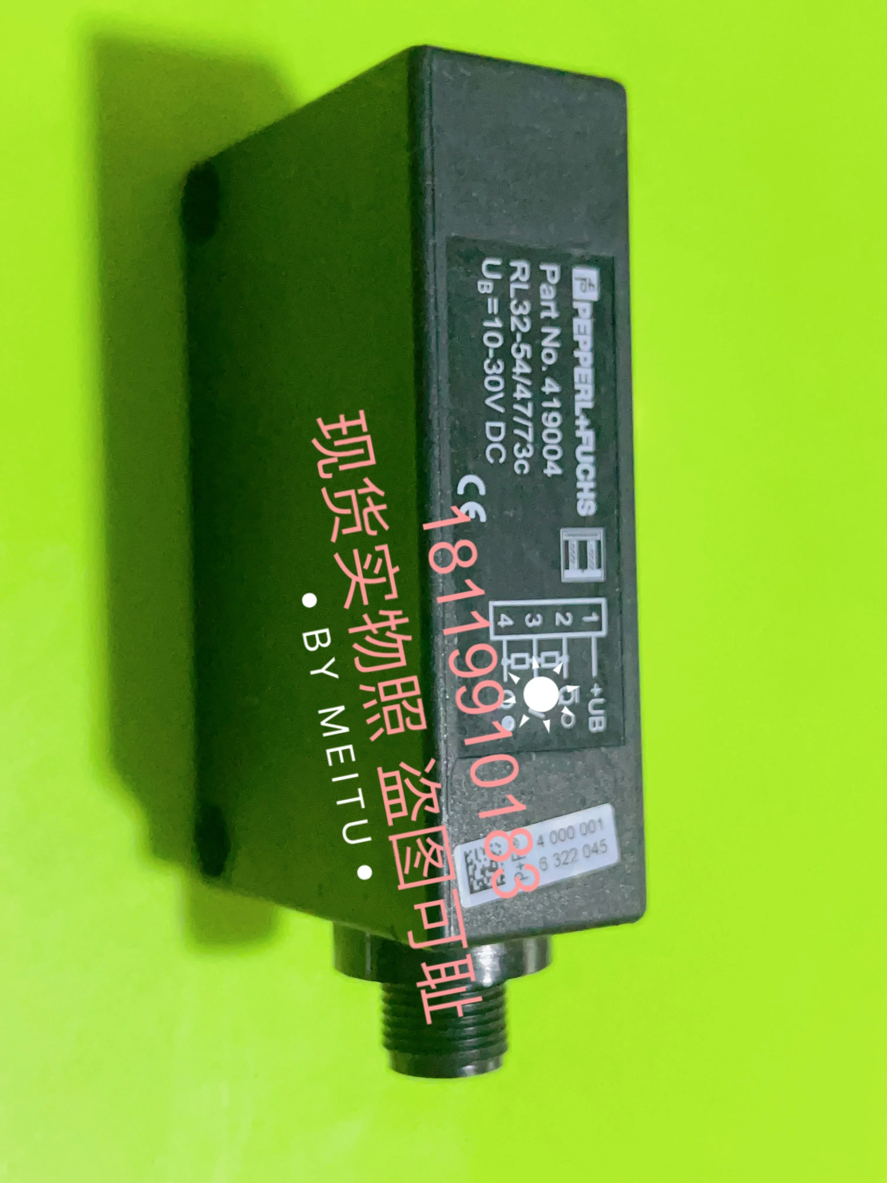 Фотоэлектрический переключатель Beijiafu P+F с зеркальным отражением RL32-54/47/73C 419004, с цветом, как показано на рисунке
Фотоэлектрический переключатель Beijiafu P+F с зеркальным отражением RL32-54/47/73C 419004, с цветом, как показано на рисунке
