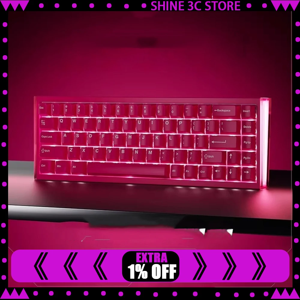 DAREU COOL68 Magnetic Keyboard 8Khz RT Accuracy 0.01mm Low Delay RGB Gaming Mechanical Keyboard Gasket Hot Swap Pc Accessories
DAREU COOL68 Magnetic Keyboard 8Khz RT Accuracy 0.01mm Low Delay RGB Gaming Mechanical Keyboard Gasket Hot Swap Pc Accessories