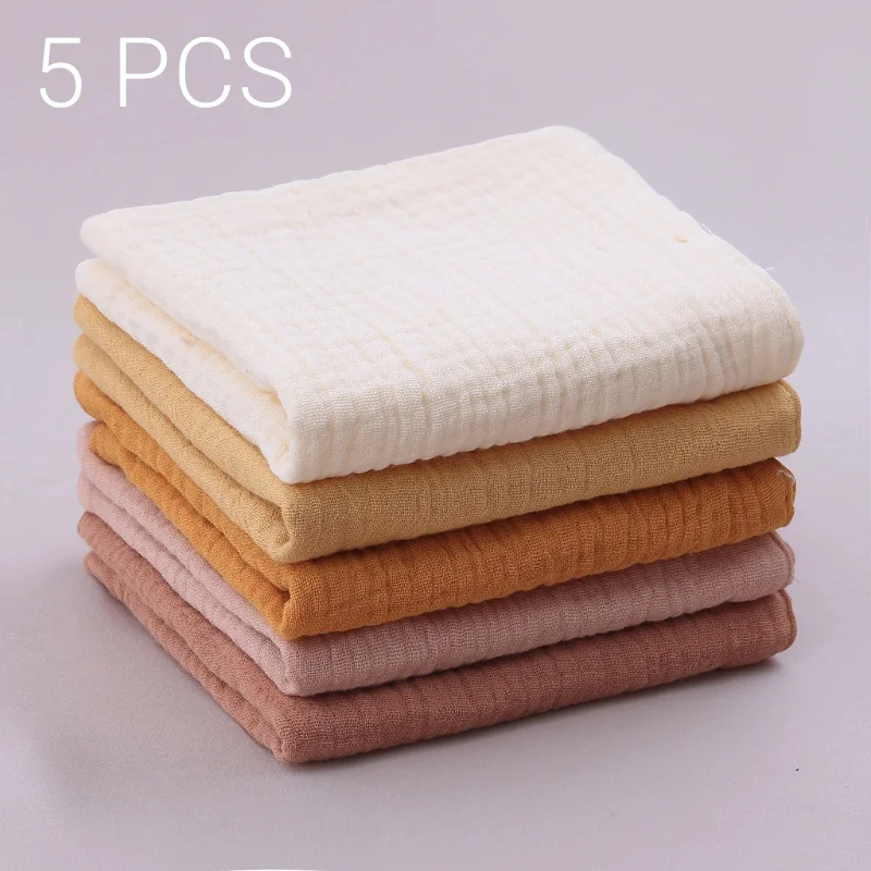5pcs/Set Square Cotton Baby Face Towel Handkerchief Soft Absorbent Gauze Baby Towel Kids Feeding Bibs Burp Cloths Washcloth
5pcs/Set Square Cotton Baby Face Towel Handkerchief Soft Absorbent Gauze Baby Towel Kids Feeding Bibs Burp Cloths Washcloth