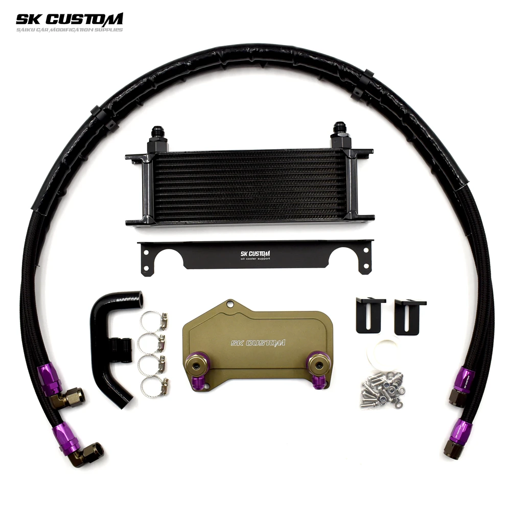 SK CUSTOM for Volkswagen Multivan 2012-2019 Caravelle 2014-2019 T5 T6 DSG 7-speed Gearbox oil radiator 7DCT DQ500 0BT317019
SK CUSTOM for Volkswagen Multivan 2012-2019 Caravelle 2014-2019 T5 T6 DSG 7-speed Gearbox oil radiator 7DCT DQ500 0BT317019