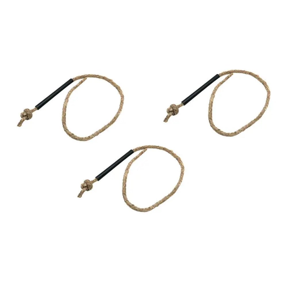 3 Pcs Fire Starter Rope Wax Infused Cord Flame Gear Aluminum Sleeve Waterproof Outdoor
3 Pcs Fire Starter Rope Wax Infused Cord Flame Gear Aluminum Sleeve Waterproof Outdoor