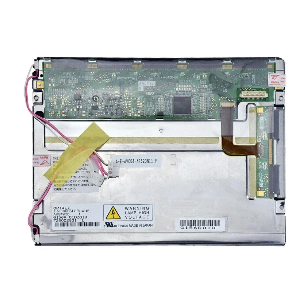 8.4-inch AA084VC05 640*480 Industrial LCD display screen, 100% testing ,fast shipping.
8.4-inch AA084VC05 640*480 Industrial LCD display screen, 100% testing ,fast shipping.