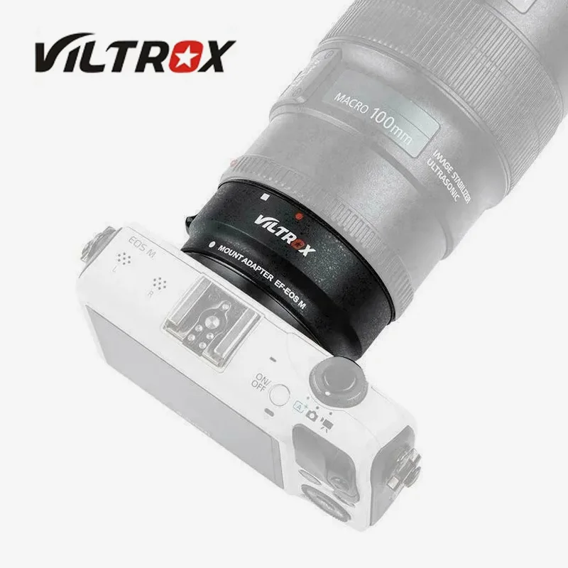Адаптер электронного объектива Viltrox EF-EOSM с автофокусом для объектива Canon EOS EF/EF-S к камере EOS M EF-M M2 M3 M5 M6 M10 M50 M100
Адаптер электронного объектива Viltrox EF-EOSM с автофокусом для объектива Canon EOS EF/EF-S к камере EOS M EF-M M2 M3 M5 M6 M10 M50 M100