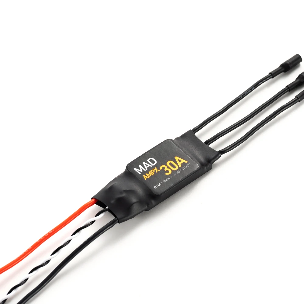 MAD AMPX 30A (2-6S) BLDC ESC для дронов
MAD AMPX 30A (2-6S) BLDC ESC для дронов