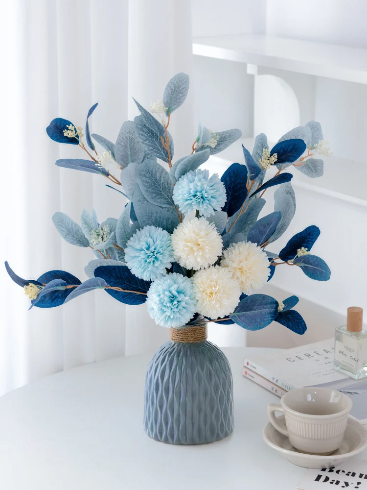 Artificial Eucalyptus Flowers Home Decor Living Room Table Centerpiece Fake Flower Arrangement Dried Flower Bouquet Dining Ta...
Artificial Eucalyptus Flowers Home Decor Living Room Table Centerpiece Fake Flower Arrangement Dried Flower Bouquet Dining Ta...