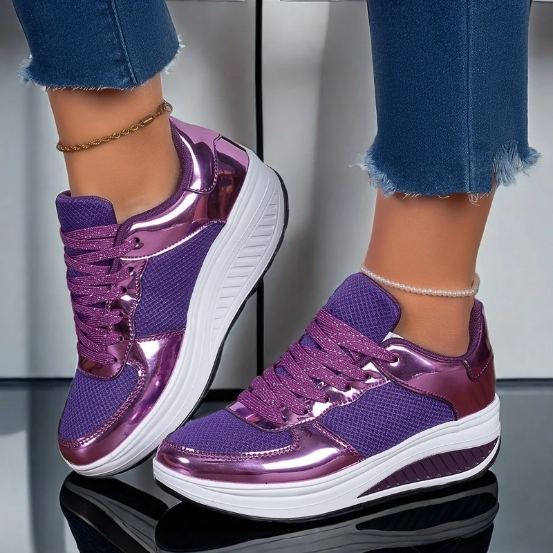 Fashion Purple Casual Sneakers Women Platform Sneakers Ladies Mesh Breathable Women's Shoes Plus size 35-43 zapatos de mujer
Fashion Purple Casual Sneakers Women Platform Sneakers Ladies Mesh Breathable Women's Shoes Plus size 35-43 zapatos de mujer