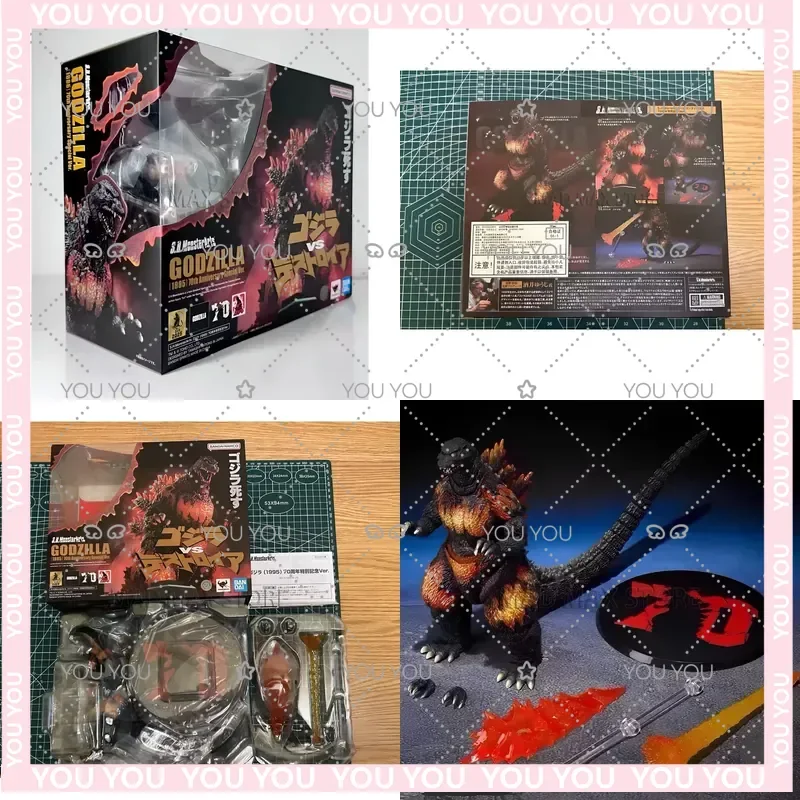 Bandai SHM Red Lotus Godzilla 1995 for Godzilla Series 70th Anniversary Edition Collectible Figure Height 23 cm
Bandai SHM Red Lotus Godzilla 1995 for Godzilla Series 70th Anniversary Edition Collectible Figure Height 23 cm