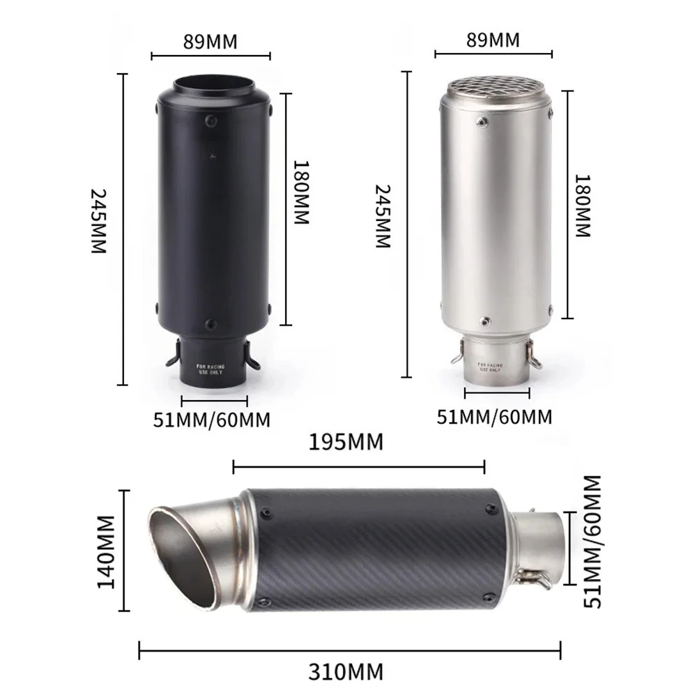 Factory Hot Selling Universal Motorcycle Exhaust Carbon Fiber 51mm Exhaust Muffler
Factory Hot Selling Universal Motorcycle Exhaust Carbon Fiber 51mm Exhaust Muffler