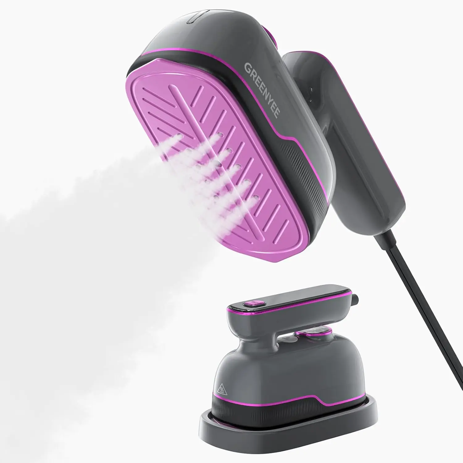 Portable Handheld Garment Steamer for Travel, 6 Modes, 150ml Tank, Light Gray
Portable Handheld Garment Steamer for Travel, 6 Modes, 150ml Tank, Light Gray