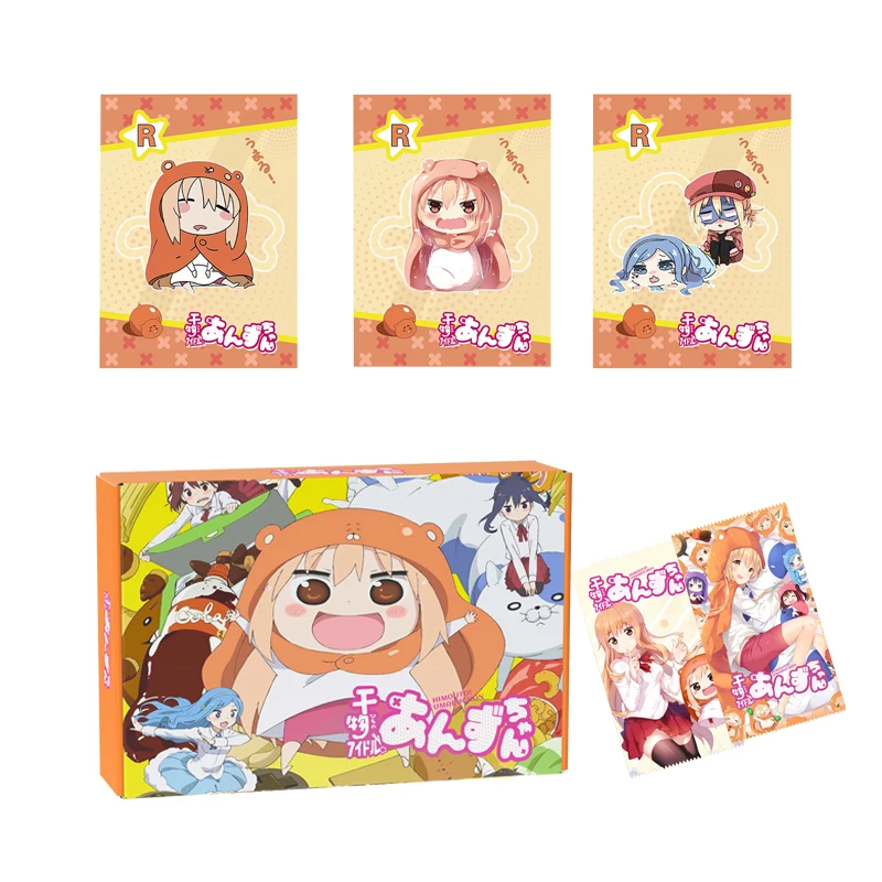 Anime Himouto! Umaru-chan Collection Cards Booster Box Series SSR TR HR Cards Playing Game Board Toys For Family Children Gifts
Anime Himouto! Umaru-chan Collection Cards Booster Box Series SSR TR HR Cards Playing Game Board Toys For Family Children Gifts