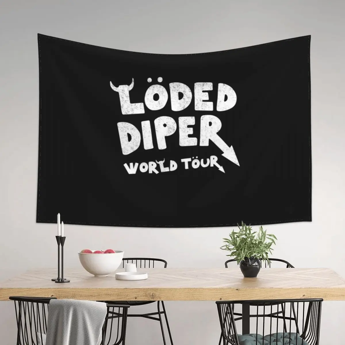 Loded Diper World Tour - vintage original design Tapestry Bedroom Deco Wall Decor Hanging Tapete For The Wall Tapestry
Loded Diper World Tour - vintage original design Tapestry Bedroom Deco Wall Decor Hanging Tapete For The Wall Tapestry