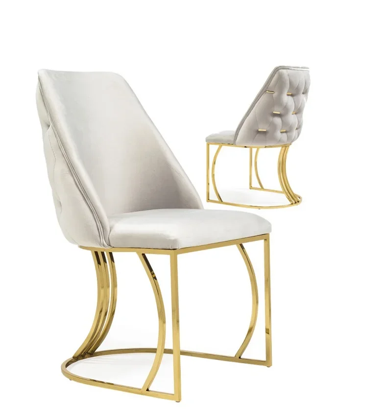 z Newest High Quality Luxury Gold Dining Chair Stainless Steel Velvet Restaurant Chair for Home Hotel Wedding
z Newest High Quality Luxury Gold Dining Chair Stainless Steel Velvet Restaurant Chair for Home Hotel Wedding