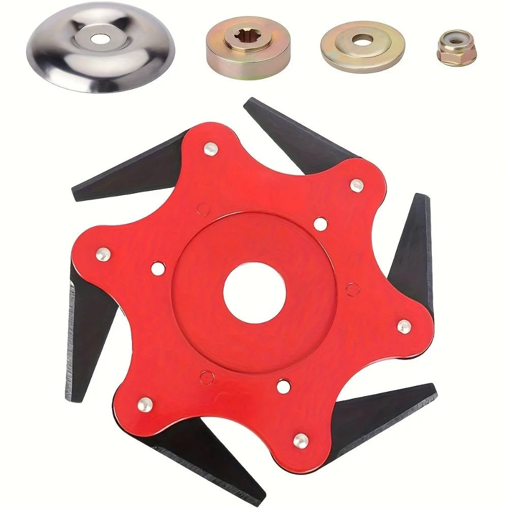Manual Steel Wire Weed Brush Cutter Blades by NewShark - Universal Trimmer Head Adapter for Garden Grass Cutting & Weed Removal
Manual Steel Wire Weed Brush Cutter Blades by NewShark - Universal Trimmer Head Adapter for Garden Grass Cutting & Weed Removal