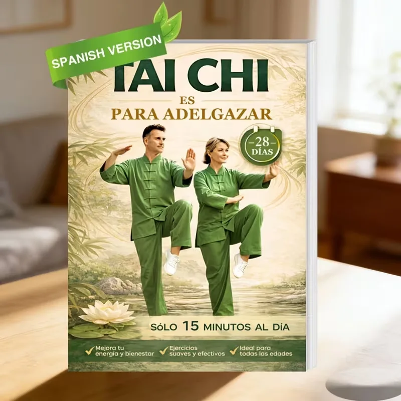 Tai Chi for Seniors 60+ Beginner Friendly Spanish Version Guide Book 28-Day Program 15 Mins Daily Spiral Bound
Tai Chi for Seniors 60+ Beginner Friendly Spanish Version Guide Book 28-Day Program 15 Mins Daily Spiral Bound