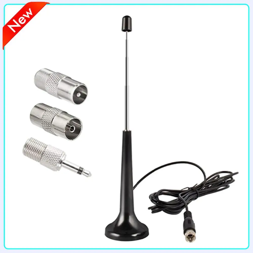 Простая установка Телескопическая FM-антенна с высоким коэффициентом усиления и тремя адаптерами, предназначенная для домашнего стерео DAB-радио и телевидения
Простая установка Телескопическая FM-антенна с высоким коэффициентом усиления и тремя адаптерами, предназначенная для домашнего стерео DAB-радио и телевидения