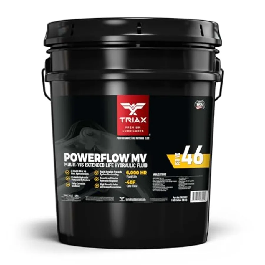 Гидравлическое масло Powerflow MV 46 Premium HLP, увеличенный срок службы до 6000 часов, двойная защита от износа, всесезонное, температура плавления -40°F, 5 галлонов
Гидравлическое масло Powerflow MV 46 Premium HLP, увеличенный срок службы до 6000 часов, двойная защита от износа, всесезонное, температура плавления -40°F, 5 галлонов