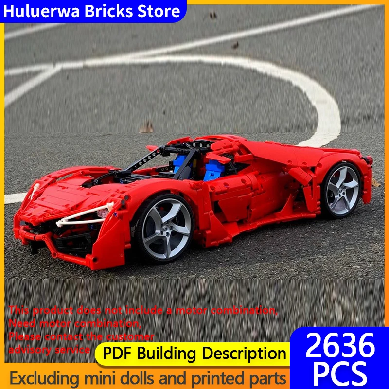 Speed Racing Car Model MOC Building Bricks F80 Concept Hypercar Modular Technology Gifts Holiday Assemble Children Toys Suit
Speed Racing Car Model MOC Building Bricks F80 Concept Hypercar Modular Technology Gifts Holiday Assemble Children Toys Suit