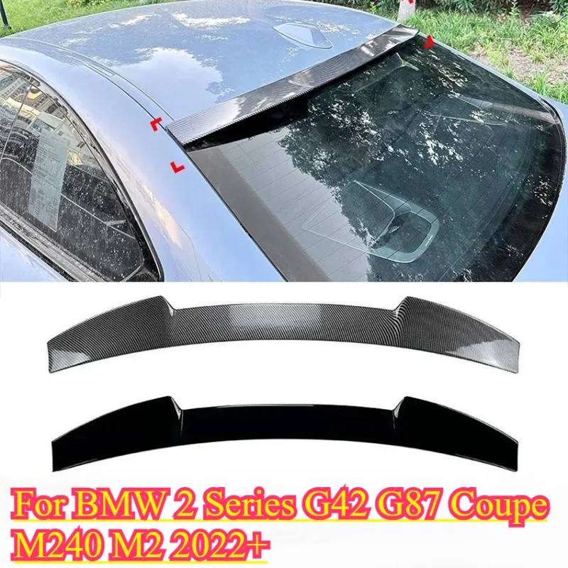 For BMW 2 Series G42 G87 Coupe M240 M2 2022+ Accessories Car Tail Wing Fixed Wind Spoiler Rear Wing Modified Decoration
For BMW 2 Series G42 G87 Coupe M240 M2 2022+ Accessories Car Tail Wing Fixed Wind Spoiler Rear Wing Modified Decoration