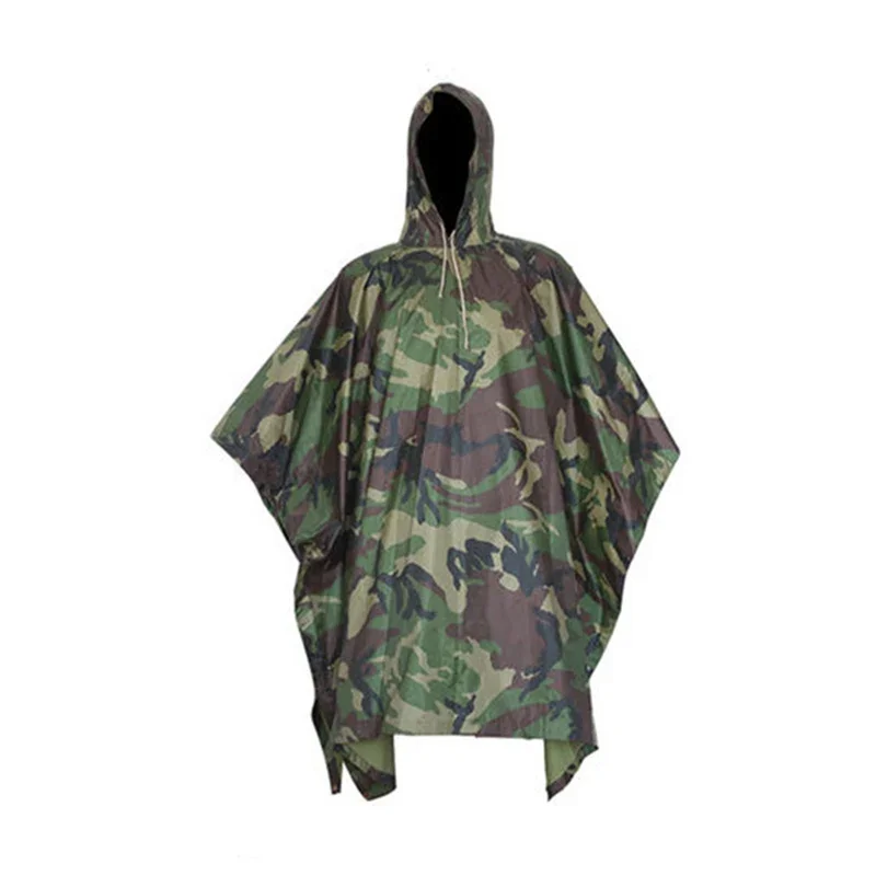 3 in1 Camouflage Rain Coat Sun Shelter Poncho Outdoor Camo Shelter Rain Jacket Outdoor Adult Rain Cover Protection Army RainWear
3 in1 Camouflage Rain Coat Sun Shelter Poncho Outdoor Camo Shelter Rain Jacket Outdoor Adult Rain Cover Protection Army RainWear