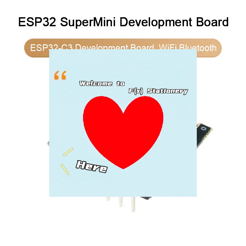 ESP32-C3 Development Board ESP32 Mini Development Board Wifi Bluetooth Development Board High-Performance Accessories-F(x)
ESP32-C3 Development Board ESP32 Mini Development Board Wifi Bluetooth Development Board High-Performance Accessories-F(x)