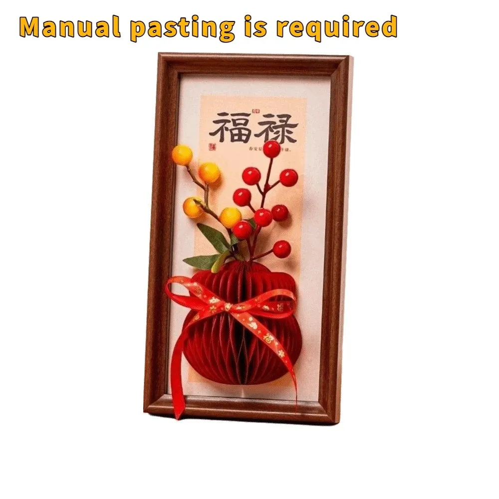 Three-Dimensional Wealth Photo Frame Blessing Honeycomb New Year Decorative Painting DIY Calligraphy Painting Ornament Festive
Three-Dimensional Wealth Photo Frame Blessing Honeycomb New Year Decorative Painting DIY Calligraphy Painting Ornament Festive