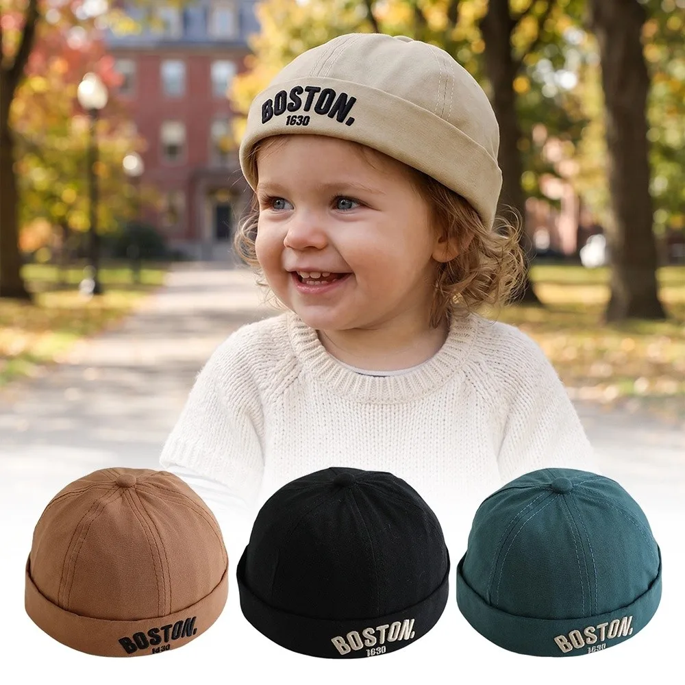 Letter Embroidered Baby Brimless Hat Cotton Sun Protection Landlord Cap Breathable Thin Children Melon Beanie Summer
Letter Embroidered Baby Brimless Hat Cotton Sun Protection Landlord Cap Breathable Thin Children Melon Beanie Summer