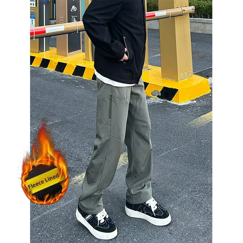 Military Green Soft Fleece Lined Hiking Pants Men's Autumn Winter Outdoor Climbing Mountain Waterproof Trousers
Military Green Soft Fleece Lined Hiking Pants Men's Autumn Winter Outdoor Climbing Mountain Waterproof Trousers
