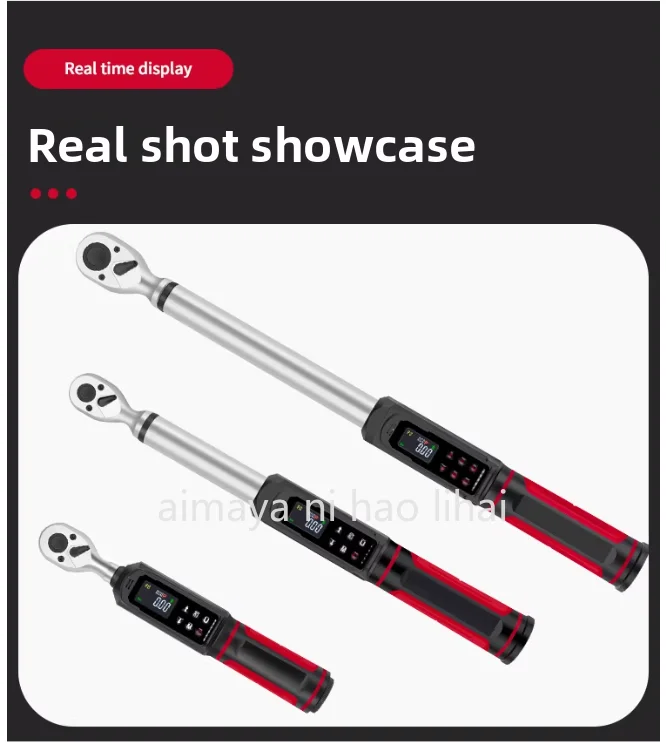 Digital torque high-precision torque wrench, industrial grade motorcycle spark plug kilogram wrench
Digital torque high-precision torque wrench, industrial grade motorcycle spark plug kilogram wrench