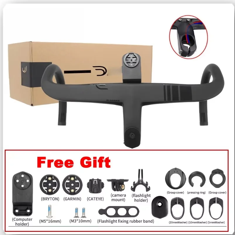 DA Road Bike Handlebar | Fits Traditional/DCR/D-Shape Frames, Full Internal Cable Routing | Professional Bicycle Maintenance
DA Road Bike Handlebar | Fits Traditional/DCR/D-Shape Frames, Full Internal Cable Routing | Professional Bicycle Maintenance