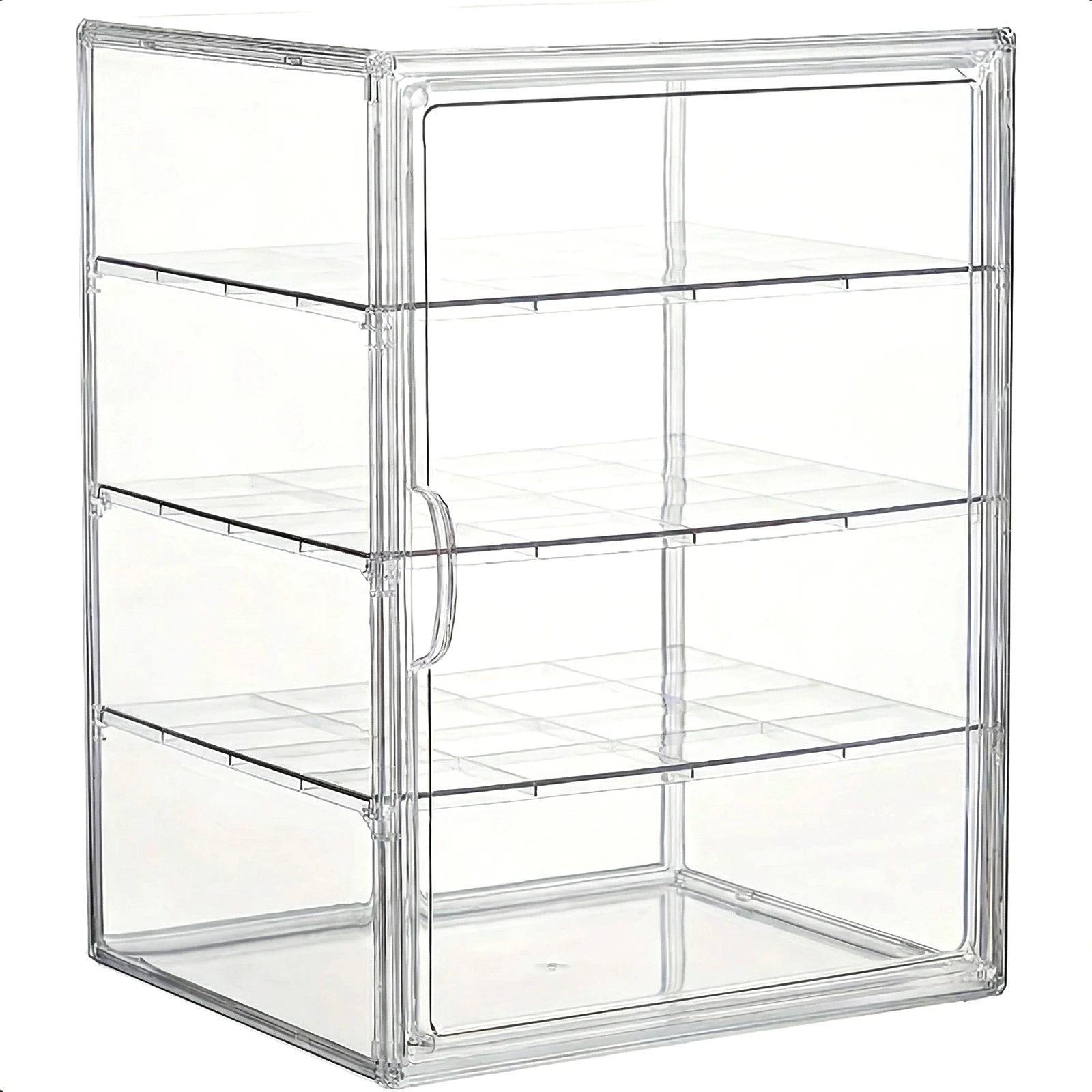 4-Layer Bakery Pastry Display Case with Lid Acrylic Storage Organizer Countertop Showcase Stand for Weddings Event Fruit Platter
4-Layer Bakery Pastry Display Case with Lid Acrylic Storage Organizer Countertop Showcase Stand for Weddings Event Fruit Platter