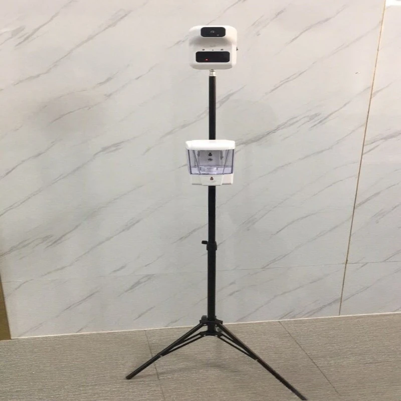 Infrared thermometer + 2.1m tripod + automatic induction spray soap dispenser
Infrared thermometer + 2.1m tripod + automatic induction spray soap dispenser