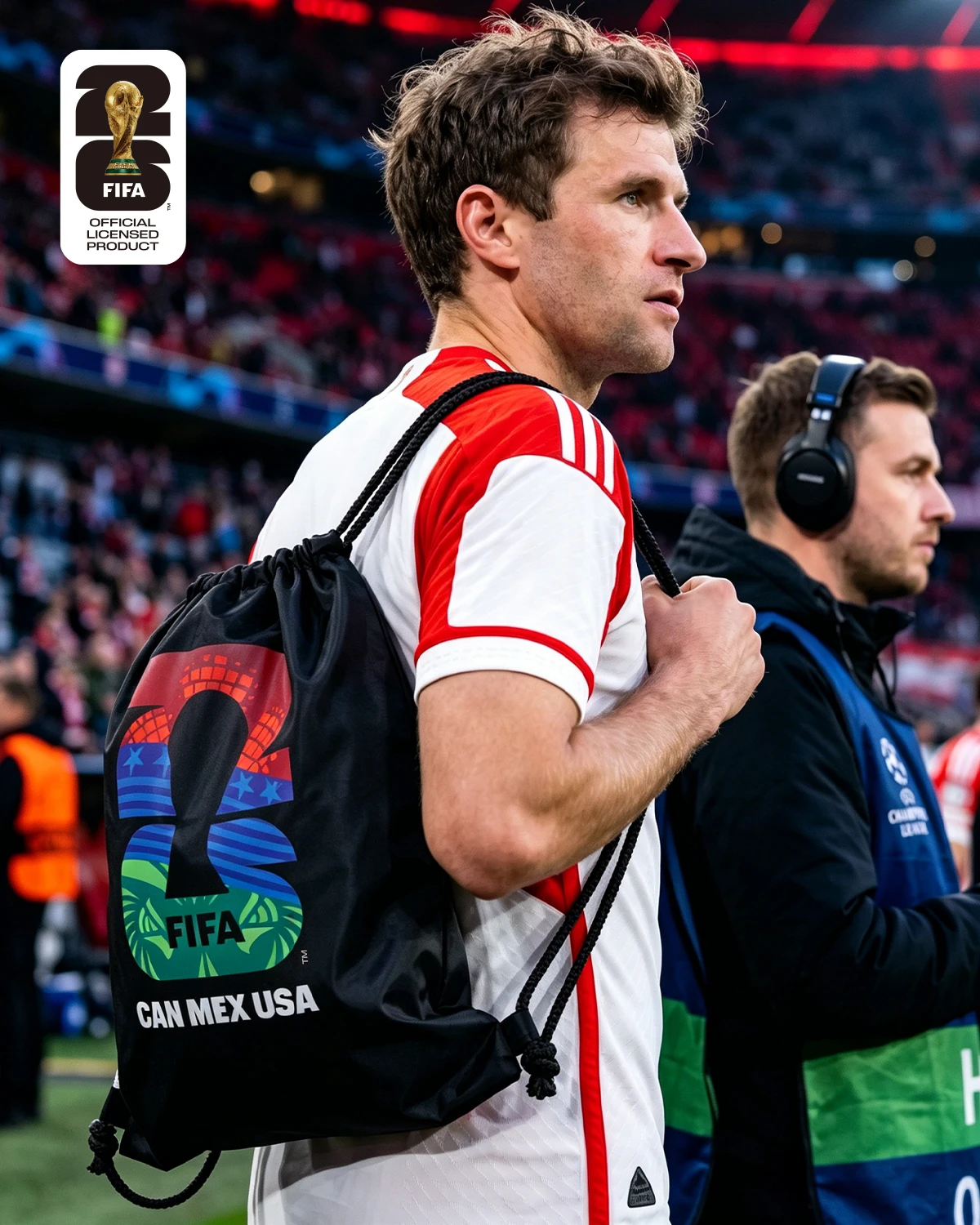 FIFA World Cup 2026 Bag Football Soccer Sports Cinch Sack Lightweight Portable Waterproof Storage Bag Unisex Outdoor Gym Travel
FIFA World Cup 2026 Bag Football Soccer Sports Cinch Sack Lightweight Portable Waterproof Storage Bag Unisex Outdoor Gym Travel