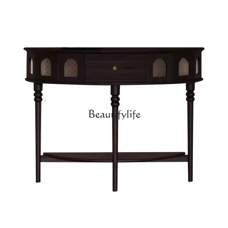 LXFrench ретро шкаф на крыльце из цельного дерева, полукруглая гостиная, шкафчик для хранения в маленькой квартире, античный стильSSS
LXFrench ретро шкаф на крыльце из цельного дерева, полукруглая гостиная, шкафчик для хранения в маленькой квартире, античный стильSSS