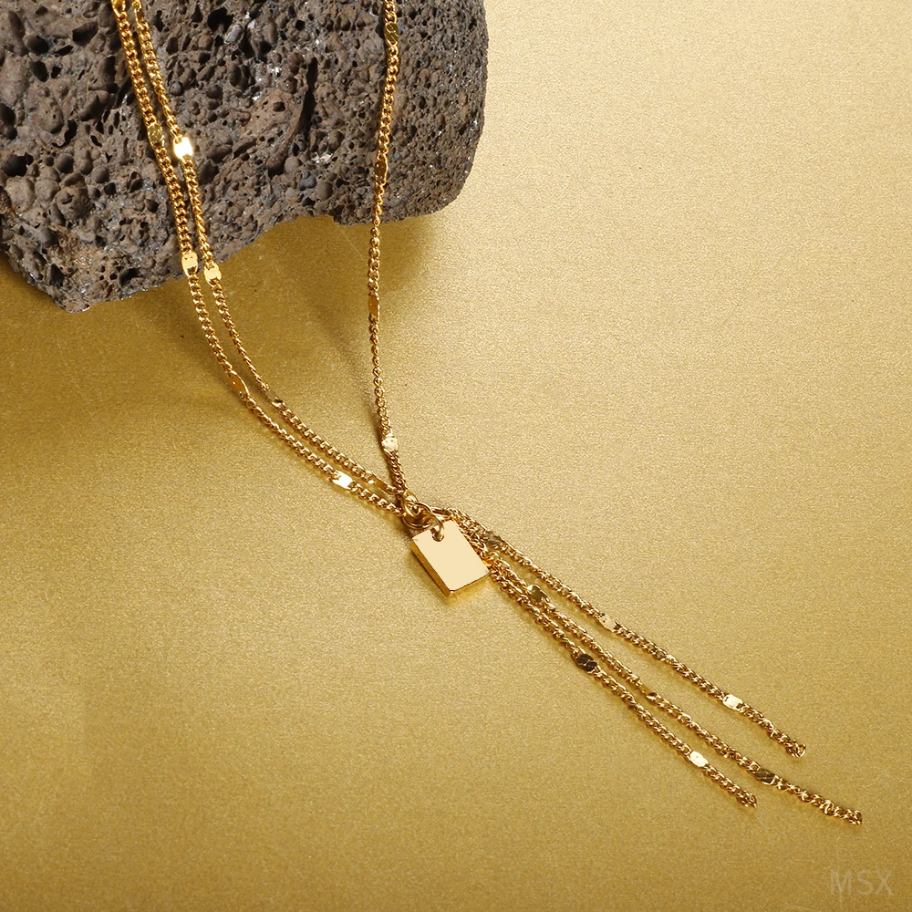 Stainless Steel Shiny Tassel Multilayer Chain Bracelet for Woman Girl Fashion Three Layer Bracelet Unique Design Jewelry Gift
Stainless Steel Shiny Tassel Multilayer Chain Bracelet for Woman Girl Fashion Three Layer Bracelet Unique Design Jewelry Gift