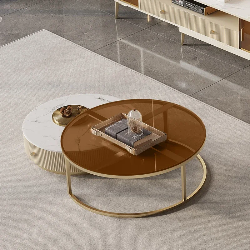 Light Luxury Italian Nordic Coffee Table Round Small Center Modern Corner Mini Living Room Service Hospitality Tables Furniture
Light Luxury Italian Nordic Coffee Table Round Small Center Modern Corner Mini Living Room Service Hospitality Tables Furniture