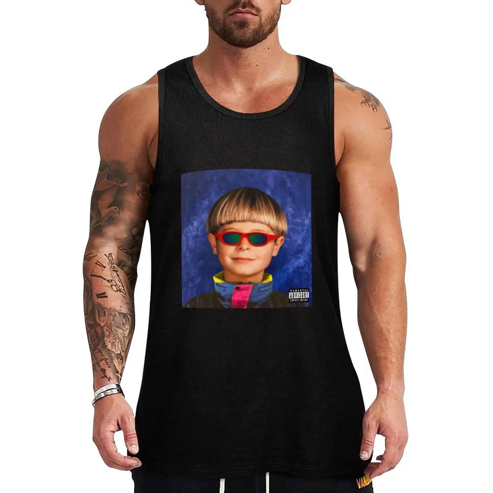 Oliver Tree - Alien Boy Album Cover Tank Top fashion 2025 man Gym clothes gym shirt man T-shirt male
Oliver Tree - Alien Boy Album Cover Tank Top fashion 2025 man Gym clothes gym shirt man T-shirt male