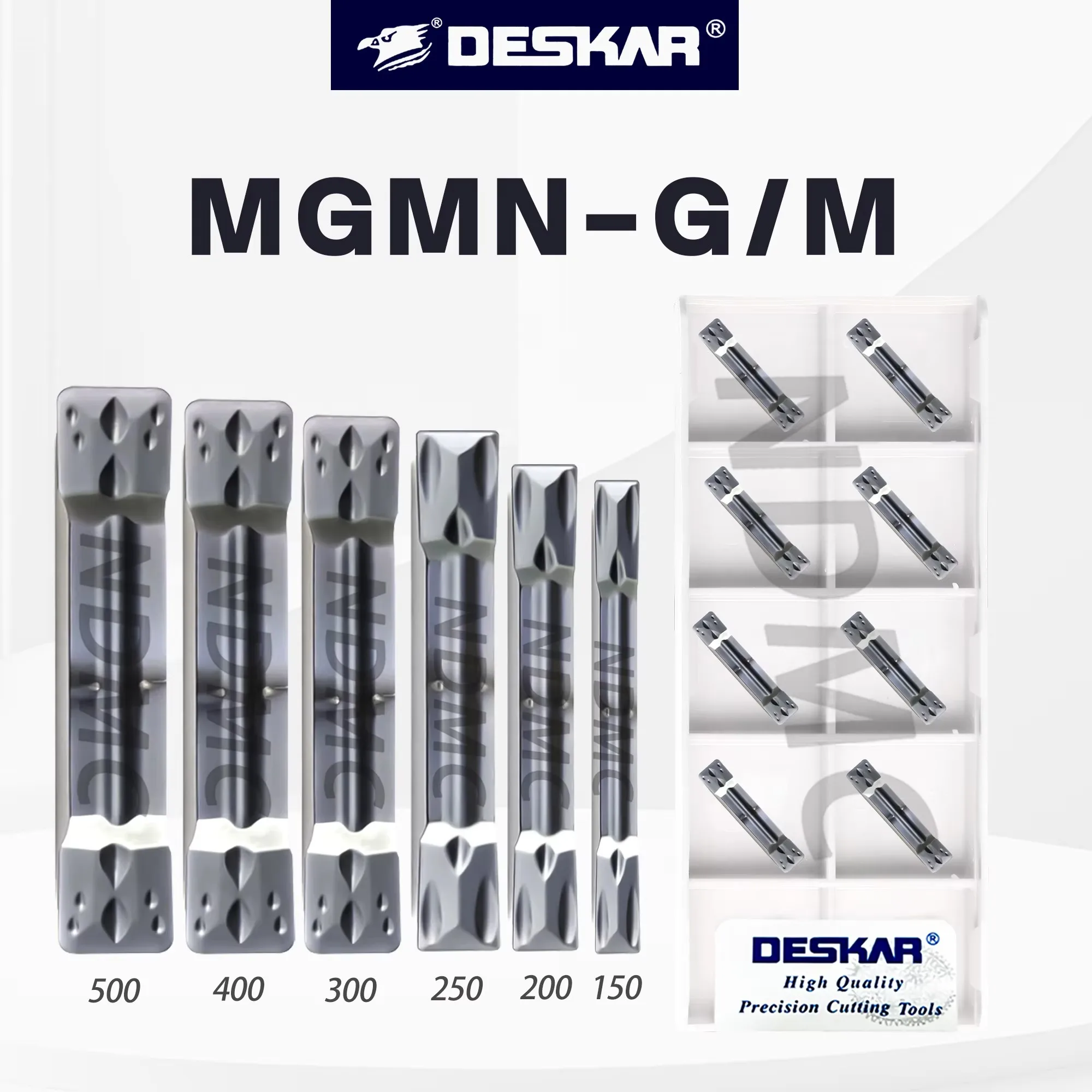 Numerical Control Lathe Slotting Inserts DESKAR MGGN Series MGMN150/200/250-G MGMN300/400/500-M LDA General Material Processing
Numerical Control Lathe Slotting Inserts DESKAR MGGN Series MGMN150/200/250-G MGMN300/400/500-M LDA General Material Processing