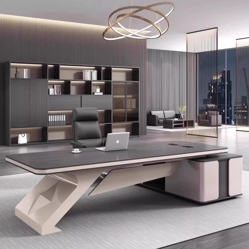 Light luxury minimalist and modern room offices office desks and workstations Room desks computer desk President's desk
Light luxury minimalist and modern room offices office desks and workstations Room desks computer desk President's desk