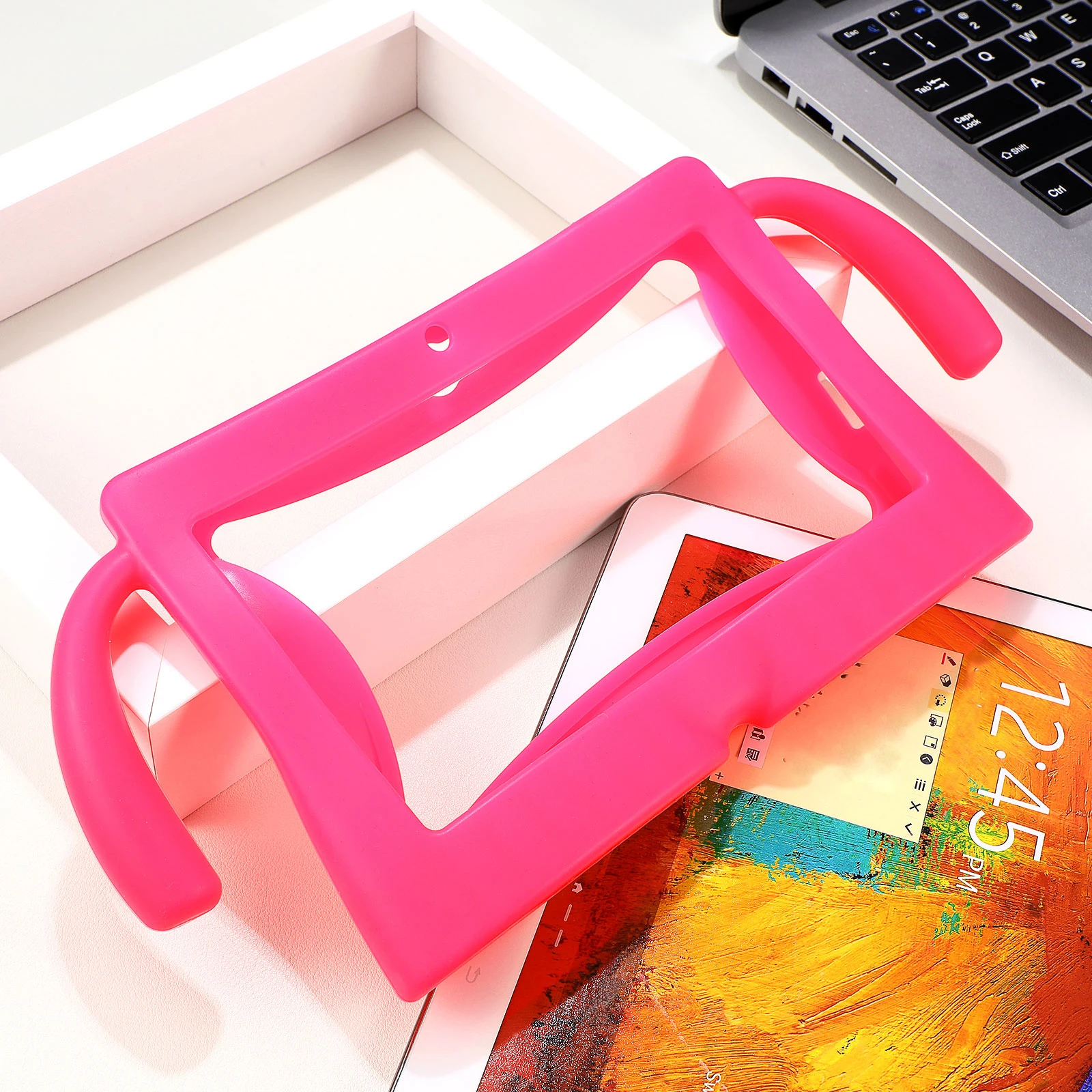 Silicone Tablet Cover Case 7 Inch Protective Sleeve Handles Access All Ports Tablet PC Case Dust Scratch Free Easy Use
Silicone Tablet Cover Case 7 Inch Protective Sleeve Handles Access All Ports Tablet PC Case Dust Scratch Free Easy Use