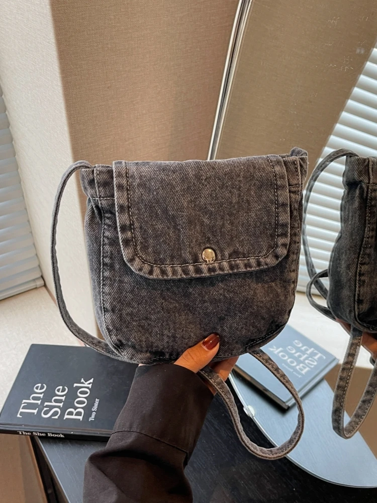 Denim Buet Bag Women's Summer Versatile Faion Single oulder Crossbody Bag Casual High-End Feeling Best-Selling Buet Bag
Denim Buet Bag Women's Summer Versatile Faion Single oulder Crossbody Bag Casual High-End Feeling Best-Selling Buet Bag