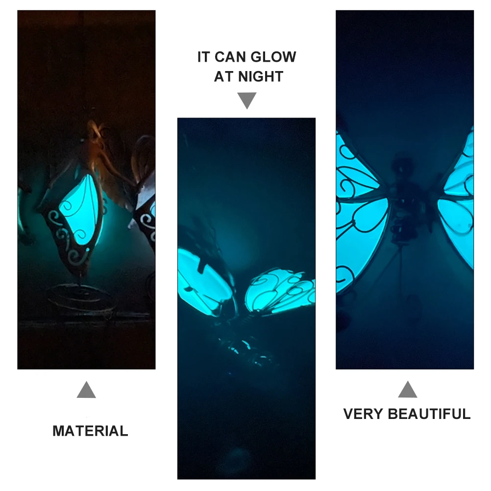 1pc Luminous Butterfly Wind Chime Blue Aluminum Alloy Acrylic Hanging Decor Night Glow Yard Garden Ornament House Door Wall
1pc Luminous Butterfly Wind Chime Blue Aluminum Alloy Acrylic Hanging Decor Night Glow Yard Garden Ornament House Door Wall