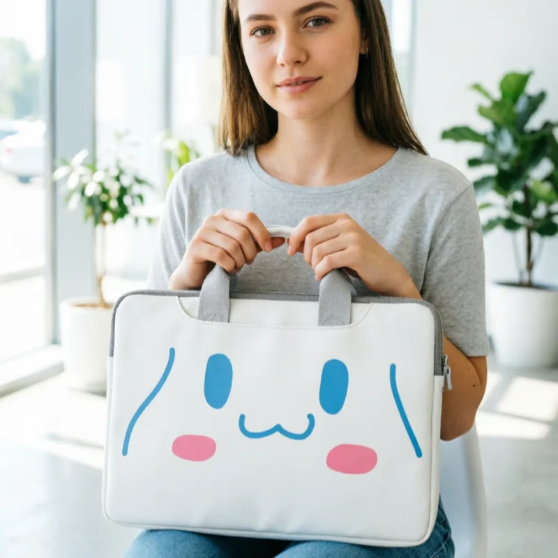 Animation Hello Kitty Kuromi Cinnamon Laptop Bag Cute Large Capacity Tablet Storage Bag Cartoon Handbag 12 13 14 16 15 Inch Gift
Animation Hello Kitty Kuromi Cinnamon Laptop Bag Cute Large Capacity Tablet Storage Bag Cartoon Handbag 12 13 14 16 15 Inch Gift