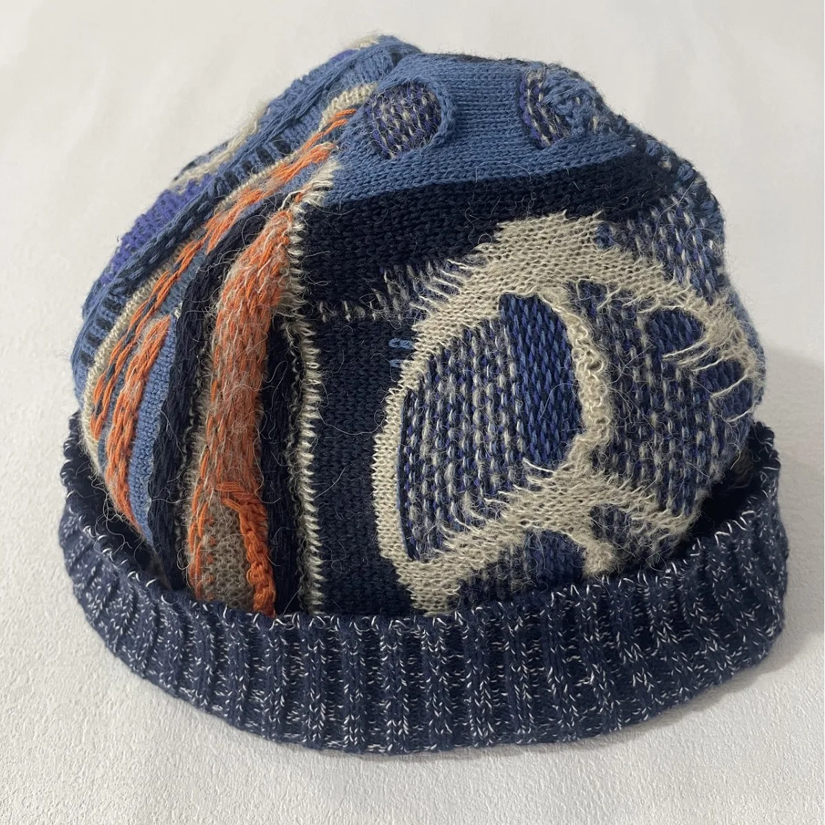 Kapital Japan Handmade Hats Men Knitted Blend Vintage Patchwork Warm Wool Cap Geometric Color Block Bonnets for Women Winter Hat
Kapital Japan Handmade Hats Men Knitted Blend Vintage Patchwork Warm Wool Cap Geometric Color Block Bonnets for Women Winter Hat