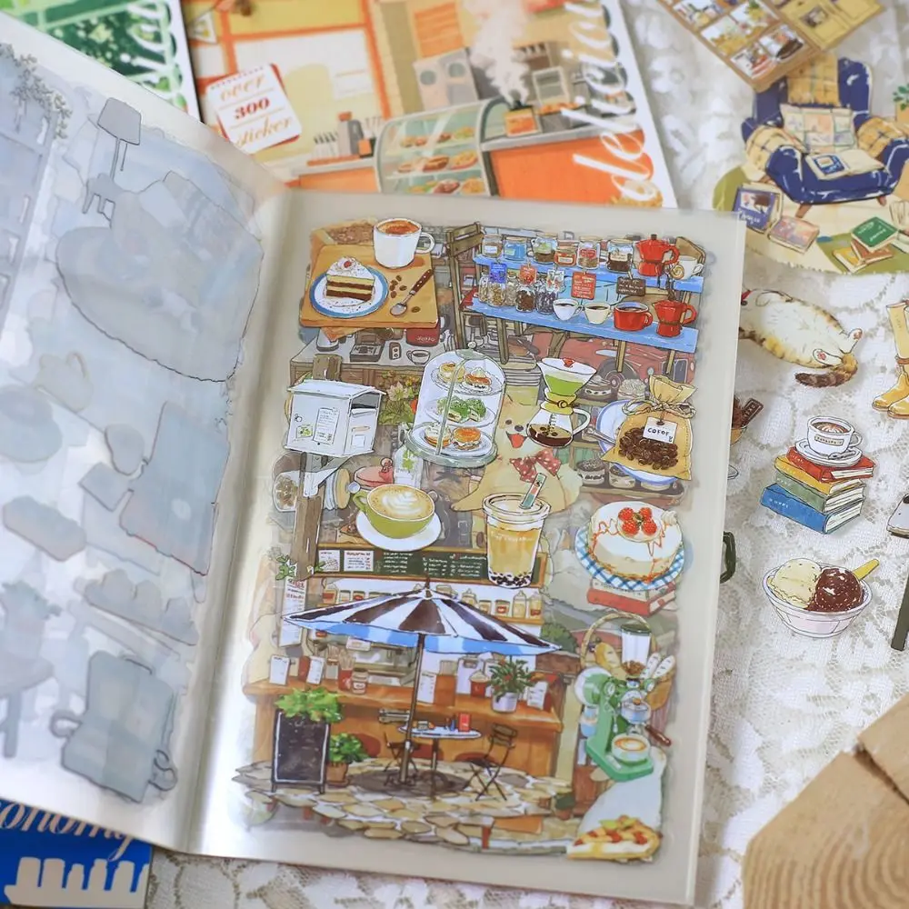 Cute 20 Sheets Sticker Book Waterproof Delicious Time Series Diary Sticker Cartoon DIY Scrapbook Sticker Stationery Supplies
Cute 20 Sheets Sticker Book Waterproof Delicious Time Series Diary Sticker Cartoon DIY Scrapbook Sticker Stationery Supplies